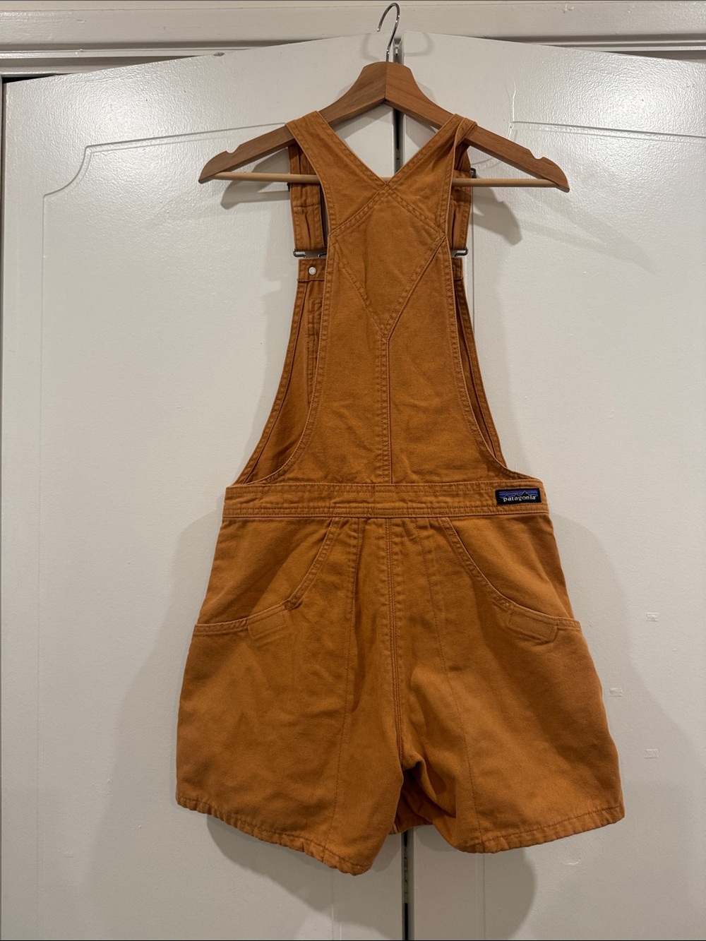 Patagonia rust Organic Cotton Overalls - Picture 2 of 3